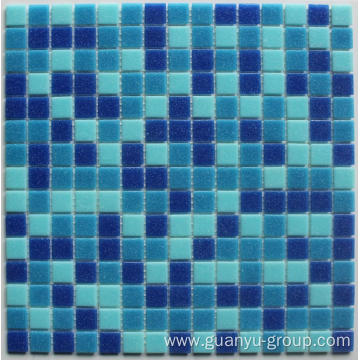 Melted Glass Mosaic